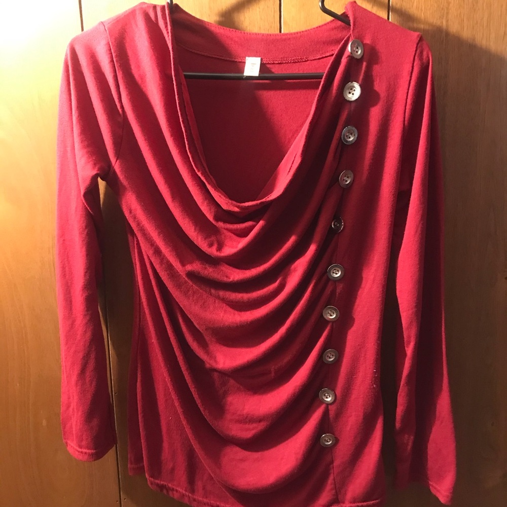 Red long sleeve